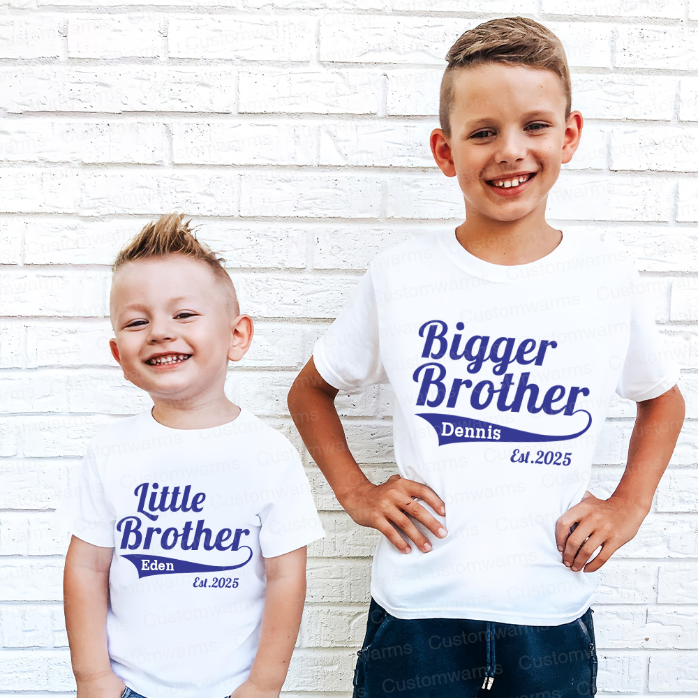 Personalized Matching Sibling Shirts | CWSibling23