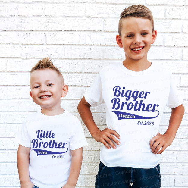 Personalized Matching Sibling Shirts | CWSibling23