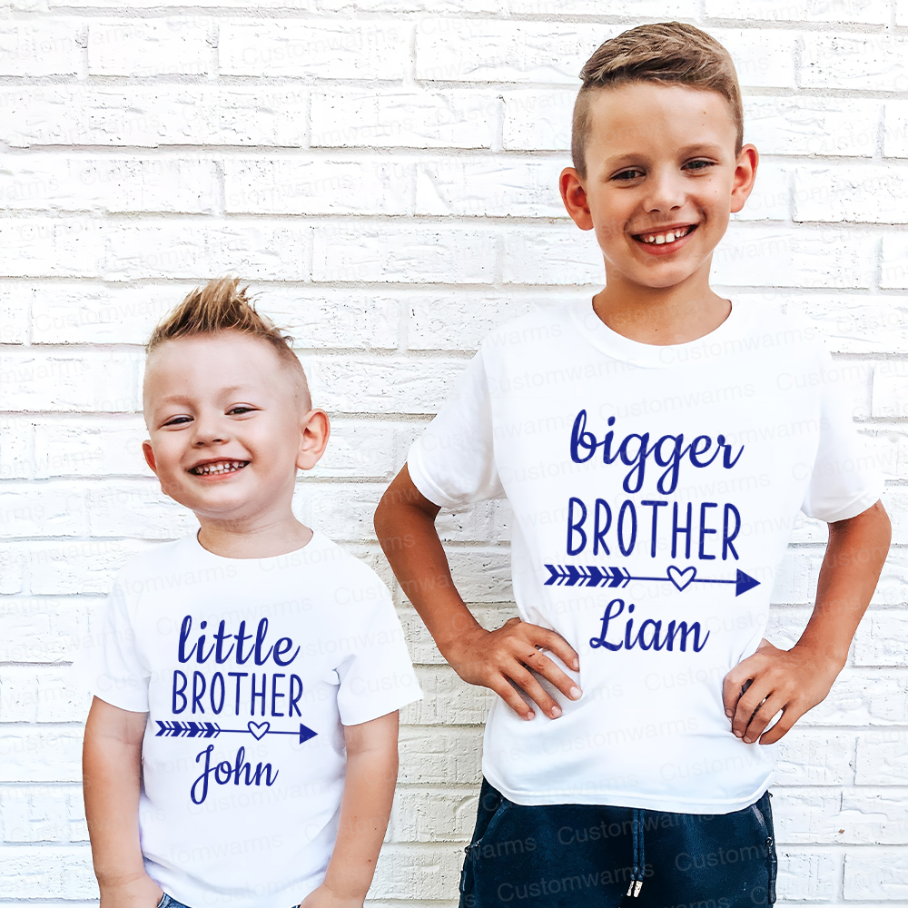 Personalized Matching Sibling Shirts | CWSibling25