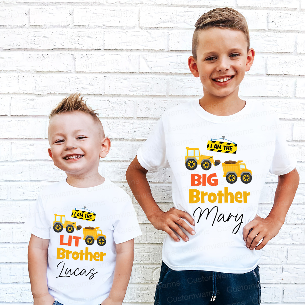Personalized Matching Sibling Shirts | CWSibling29