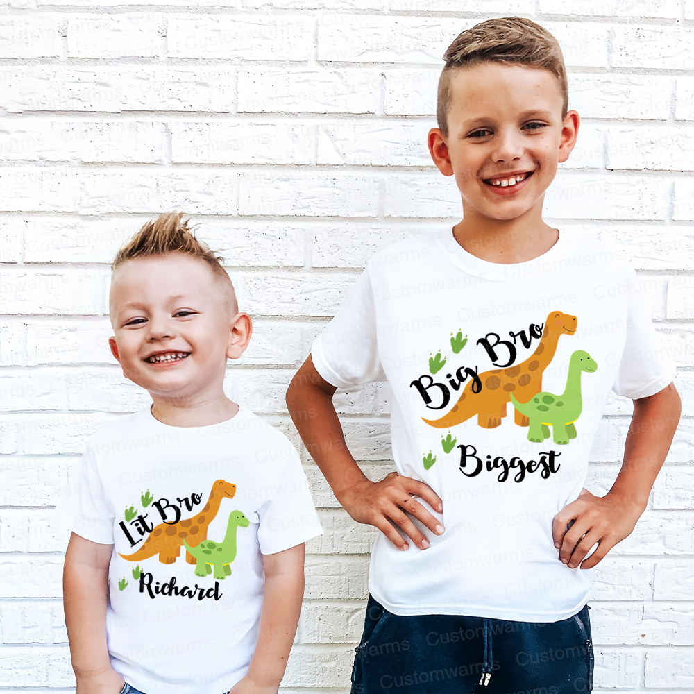 Personalized Matching Sibling Shirts | CWSibling30