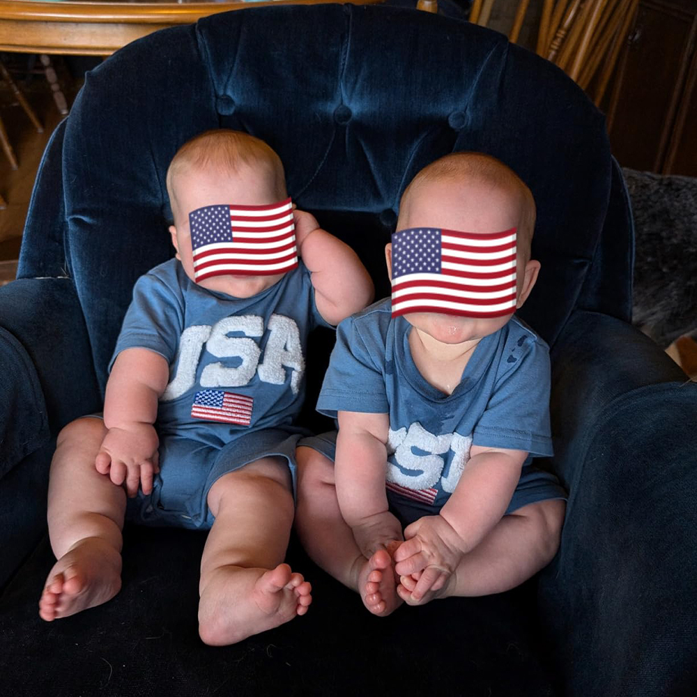 Personalized 4th of July Independence Day Romper | CWBaby247