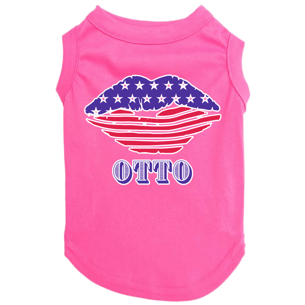 Personalized The 4th of July Soft Pet Shirt | BKPet151