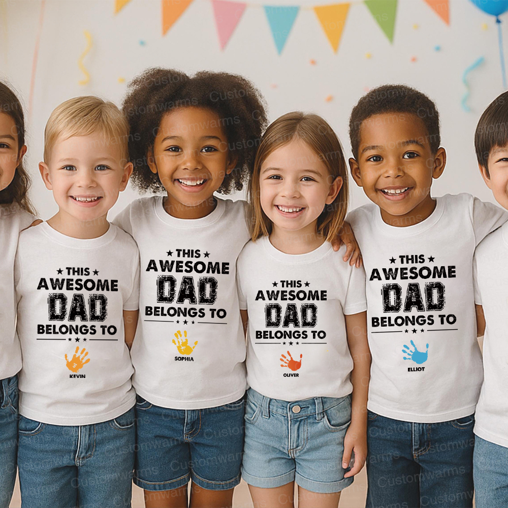 Personalized First Father's Day Daddy and Me Outfit | CWFamily111