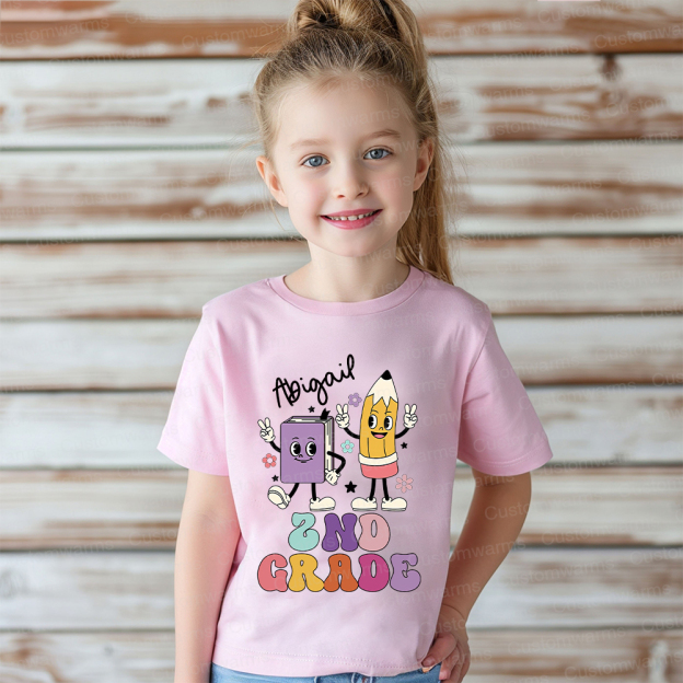 Personalized First Day Of Back To School Shirt | CWSchool32