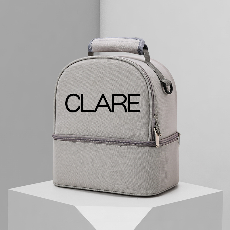 Personalized Name Color Kids Lunch Backpack