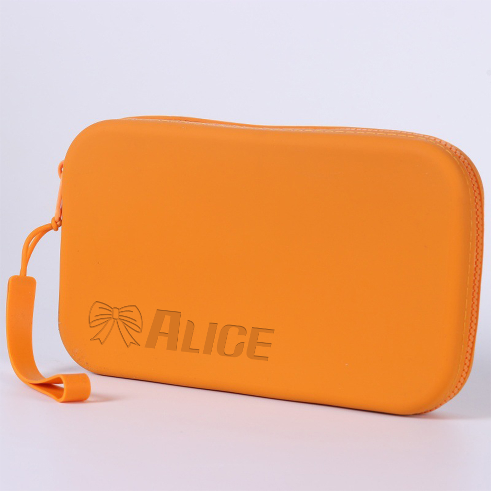 Personalized Engraved Silicone Makeup Bag | CWPack296