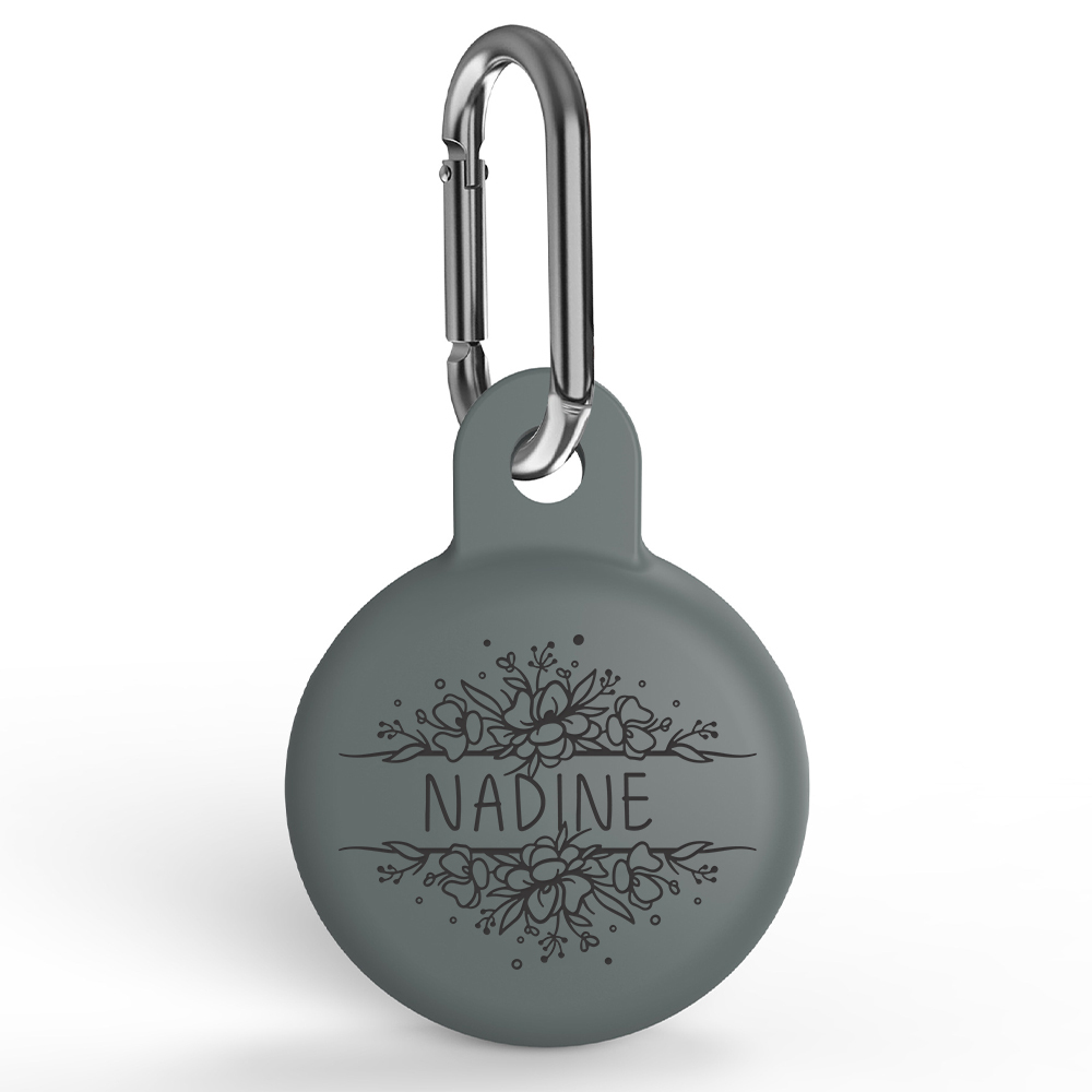 Personalized Pet AirTag Silicone Collar Holder | BKPet174