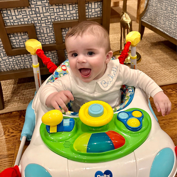 Personalized Baby Embroidered Peter Pan Collar Romper | CWBaby272