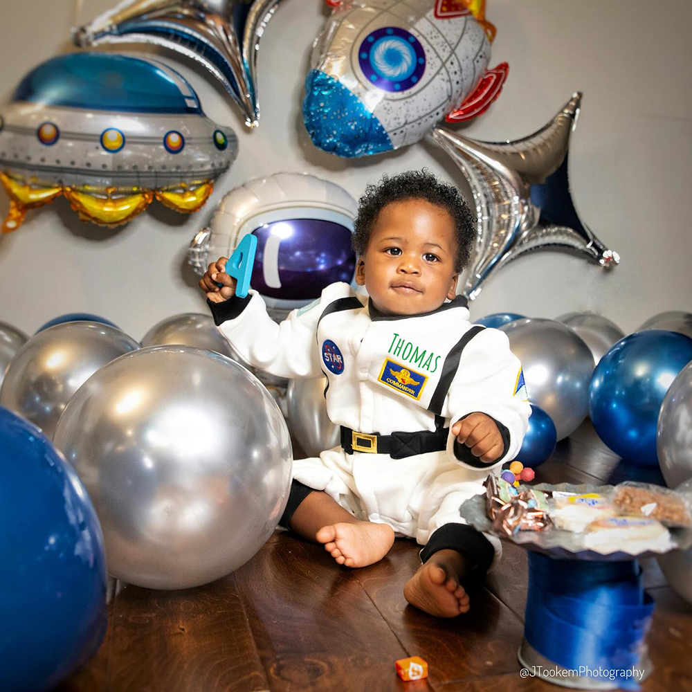 Personalized Baby Astronaut Dress Up Space Suit | CWBaby275