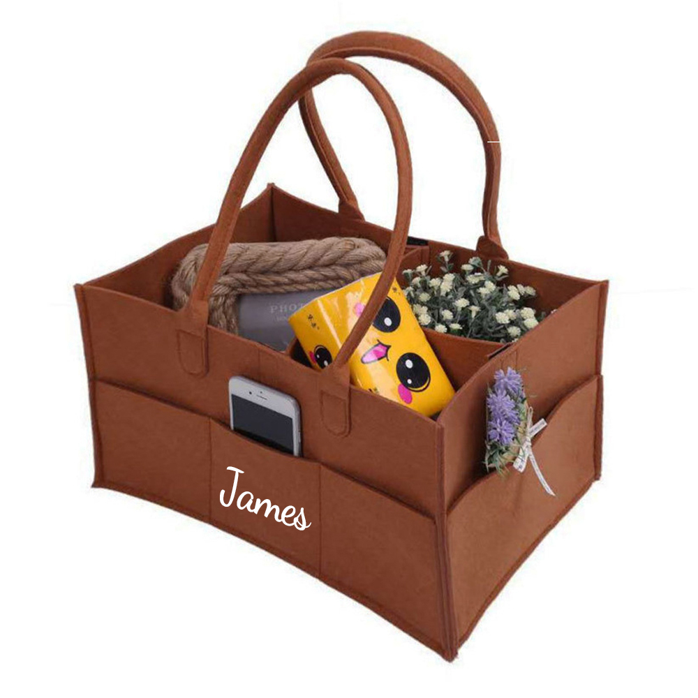 Personalized Baby Accessories & Diapers Portable Nursery Bag | CWToy141