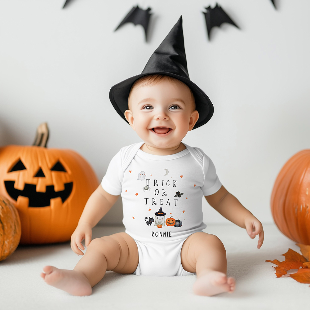 Personalized Baby Lovely First Halloween Outfit | CWHalloween20
