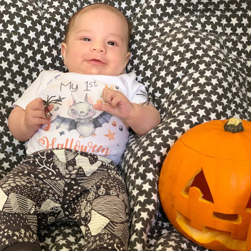 Personalized Baby Lovely First Halloween Outfit | CWHalloween21