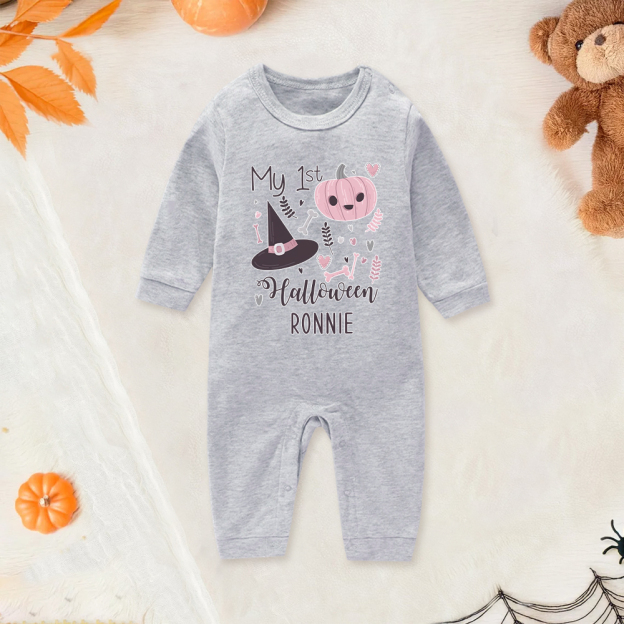Personalized Baby Lovely First Halloween Outfit | CWHalloween22