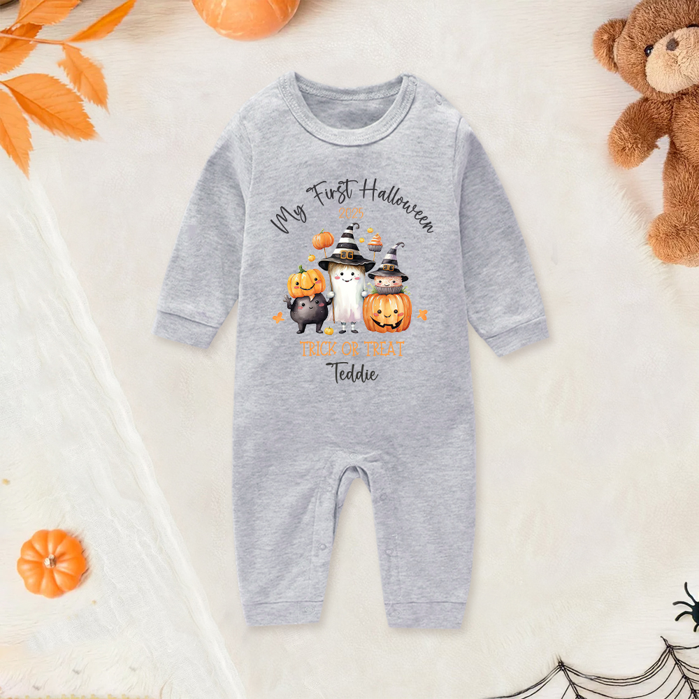 Personalized Baby Lovely First Halloween Outfit | CWHalloween24