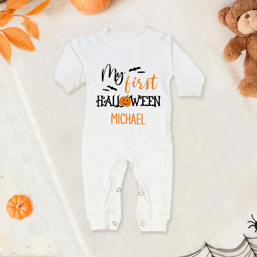 Personalized Baby Lovely First Halloween Outfit | CWHalloween26