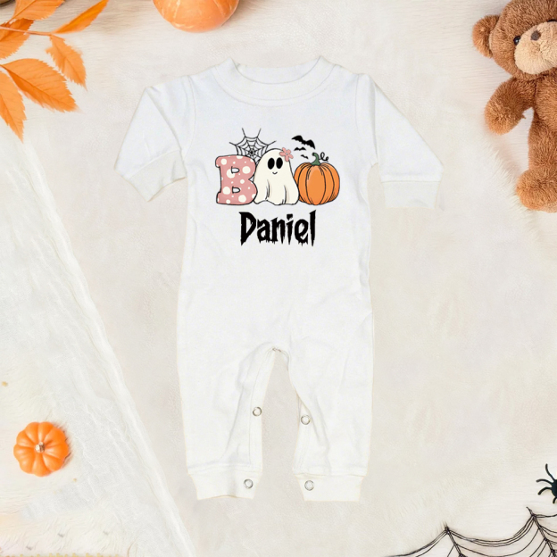Personalized Baby Lovely First Halloween Outfit | CWHalloween32