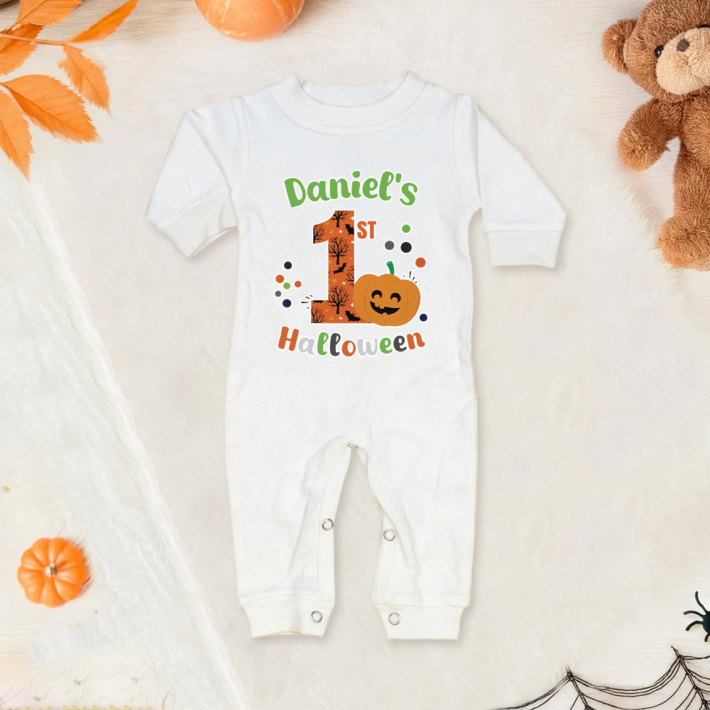 Personalized Baby Lovely First Halloween Outfit | CWHalloween41