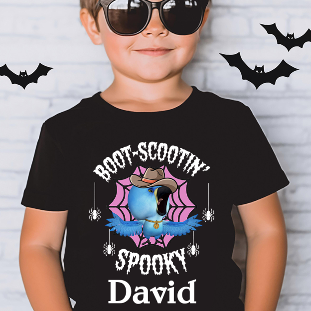 Personalized Larva's Halloween Funny Kid Shirt | Larva09