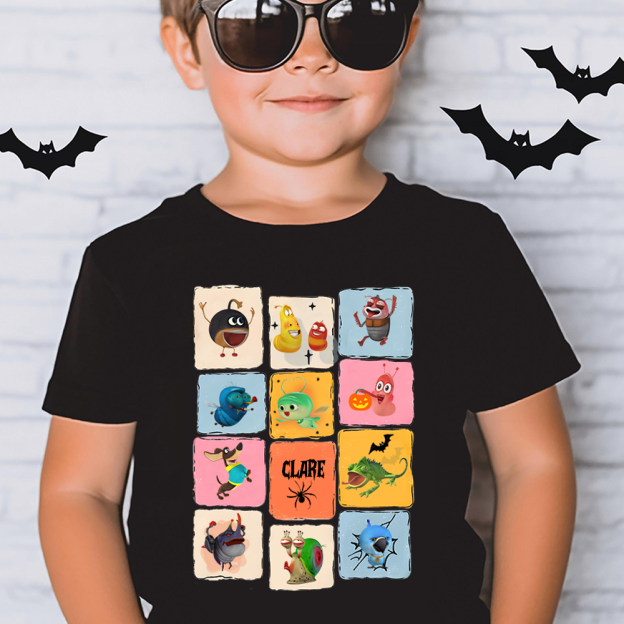 Personalized Larva's Halloween Funny Kid Shirt | Larva20