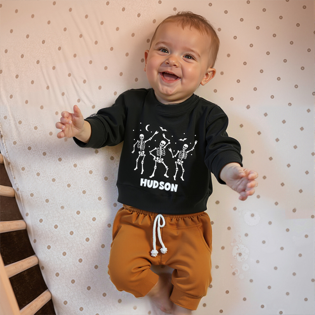 Personalized Funny Halloween Toddler Outfit | CWHalloween71