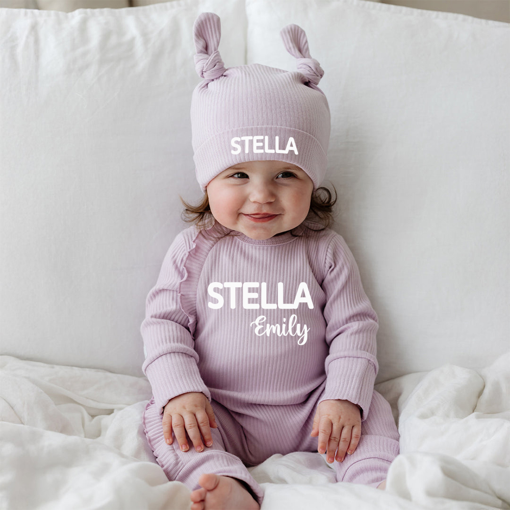 Personalized Baby Adorable Frill Onesie | CWBaby295