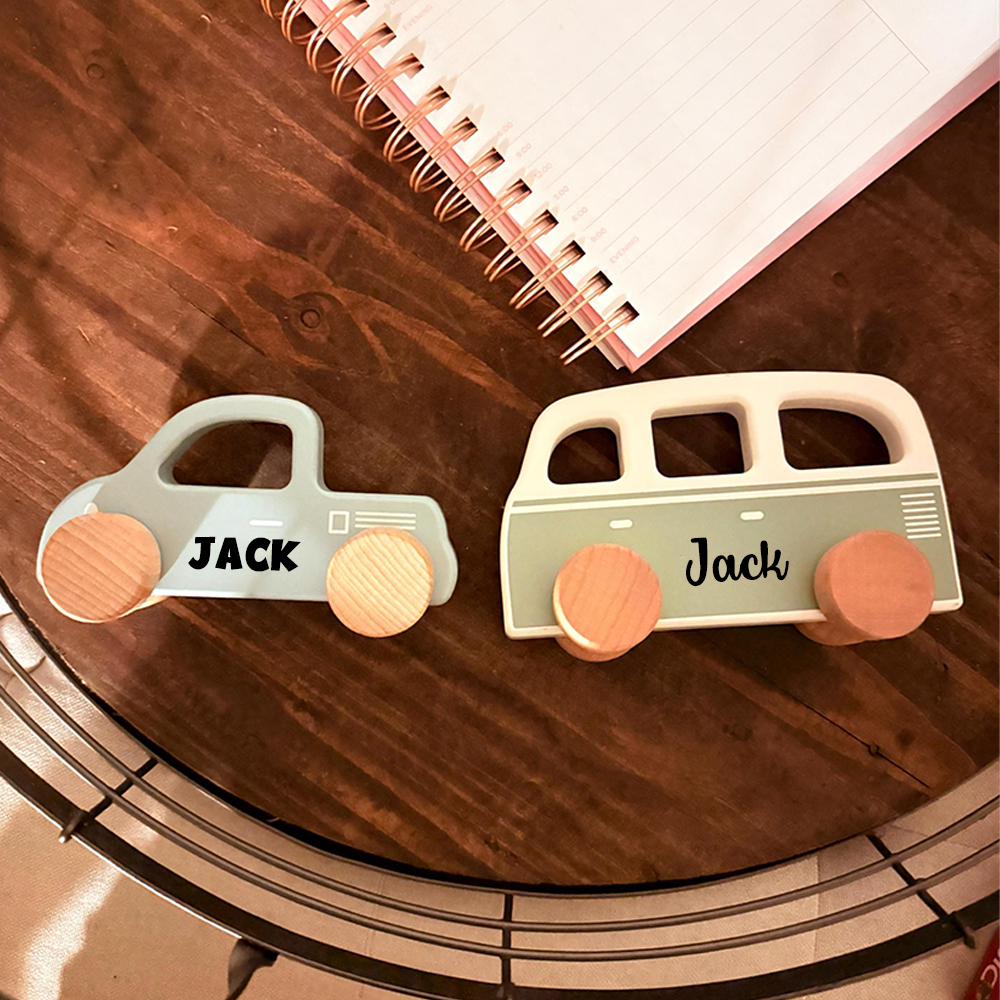 Personalized Wooden Toy Car for Toddler | CWToy153
