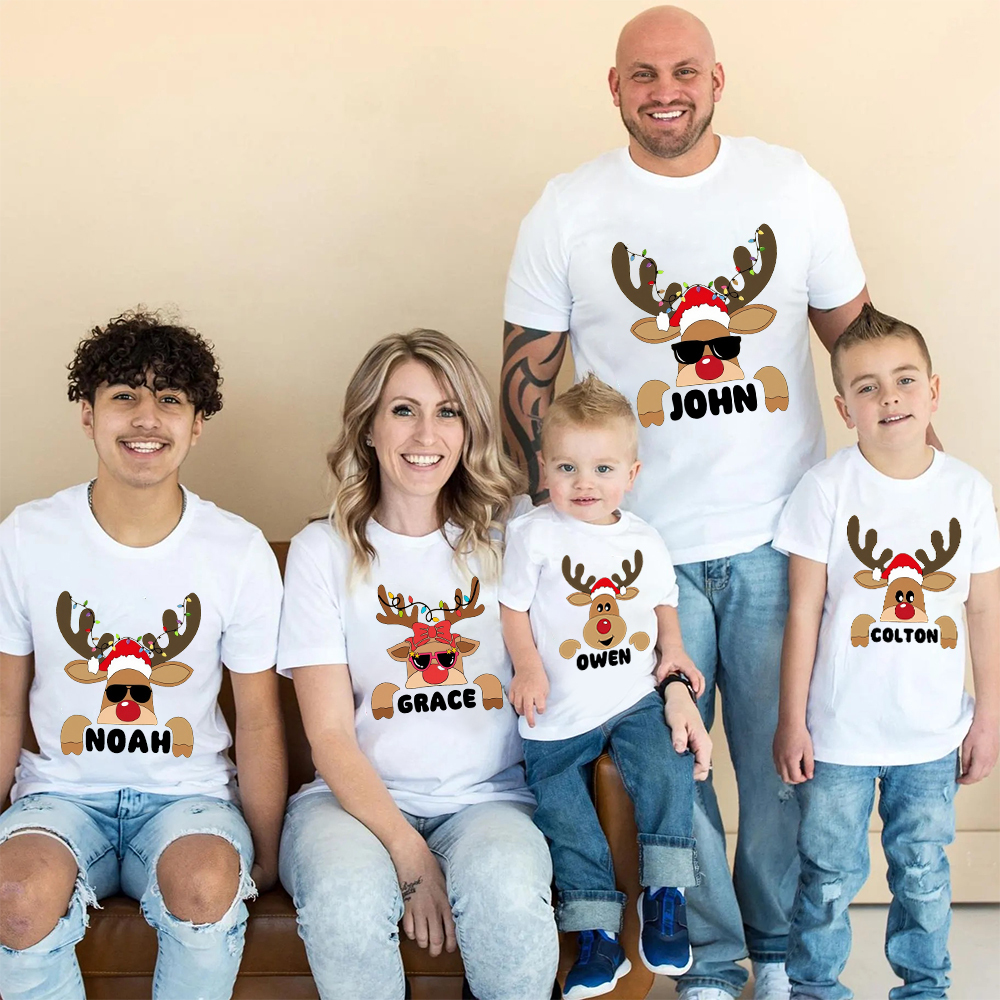 Personalized Christmas Matching Family Shirt | CWFamily120