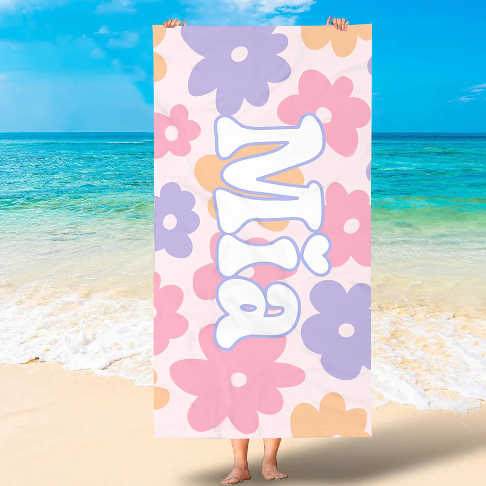 Personalized Lovely Kid Towel for Summer & Beach | CWTowel179
