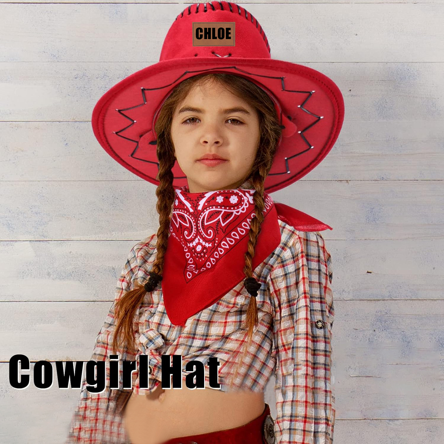 Personalized Leather Patch Cowboy Hat for Comfort & Unique | CWBeach102