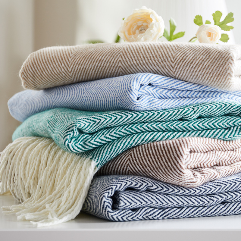 Personalised Message Leather Patch Warm Blanket | BKKid111