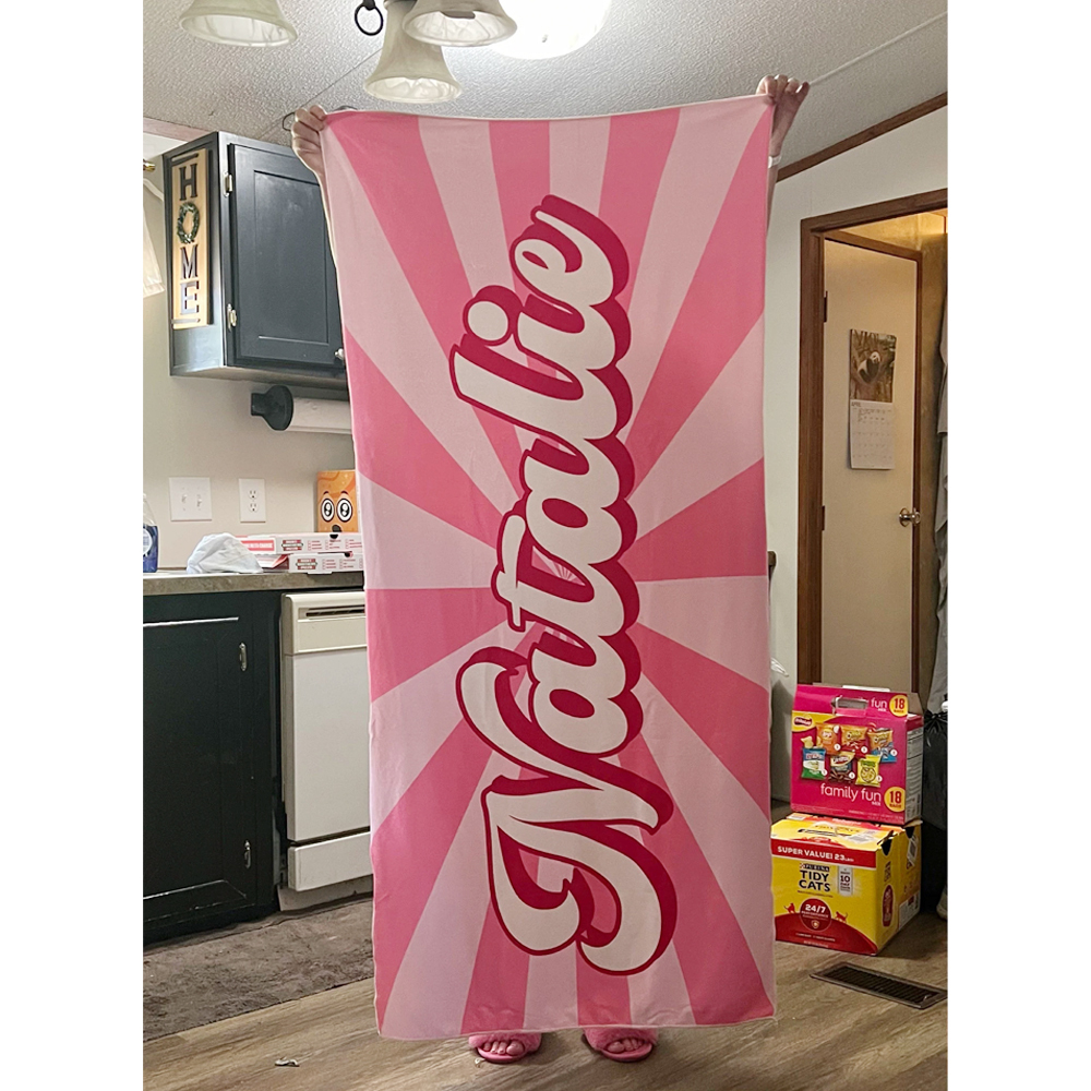 Personalized Lovely Kid Towel for Summer & Beach | CWTowel122