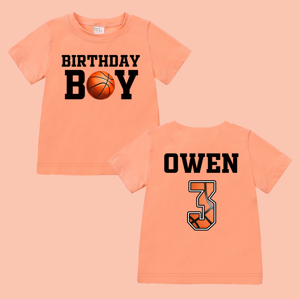 Personalized Sports Ball Games Birthday T-Shirt | inBirth19