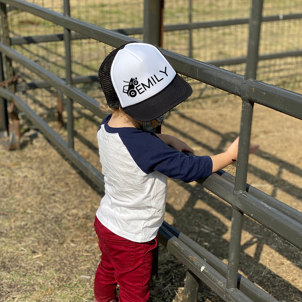 Personalized Child Mesh Trucker Hat for Comfort & Unique | CWBeach113