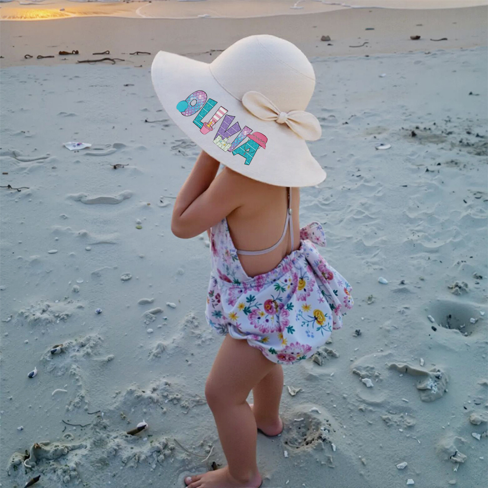 Personalized Lovely Bowknot Bucket Hat for Comfort & Unique | CWBeach226