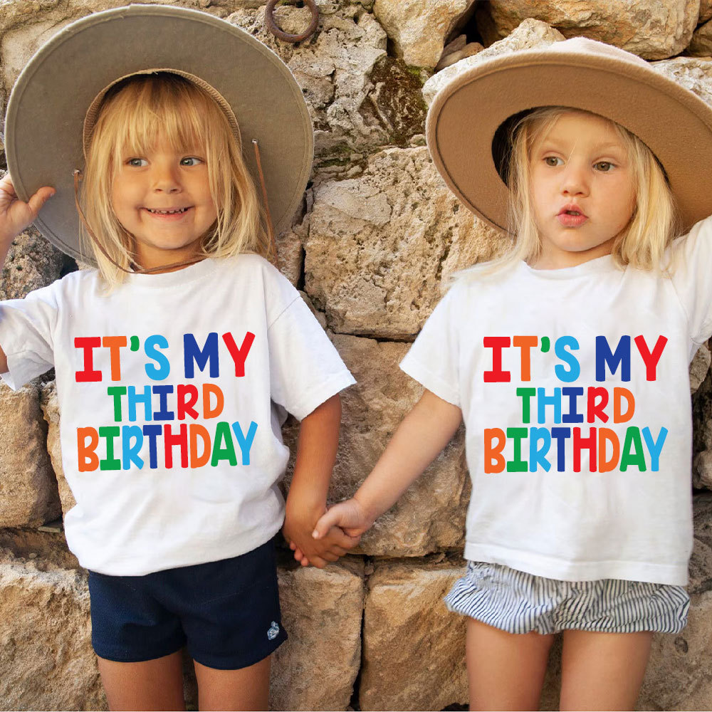 Personalized My First Birthday T-Shirt | inBirth24
