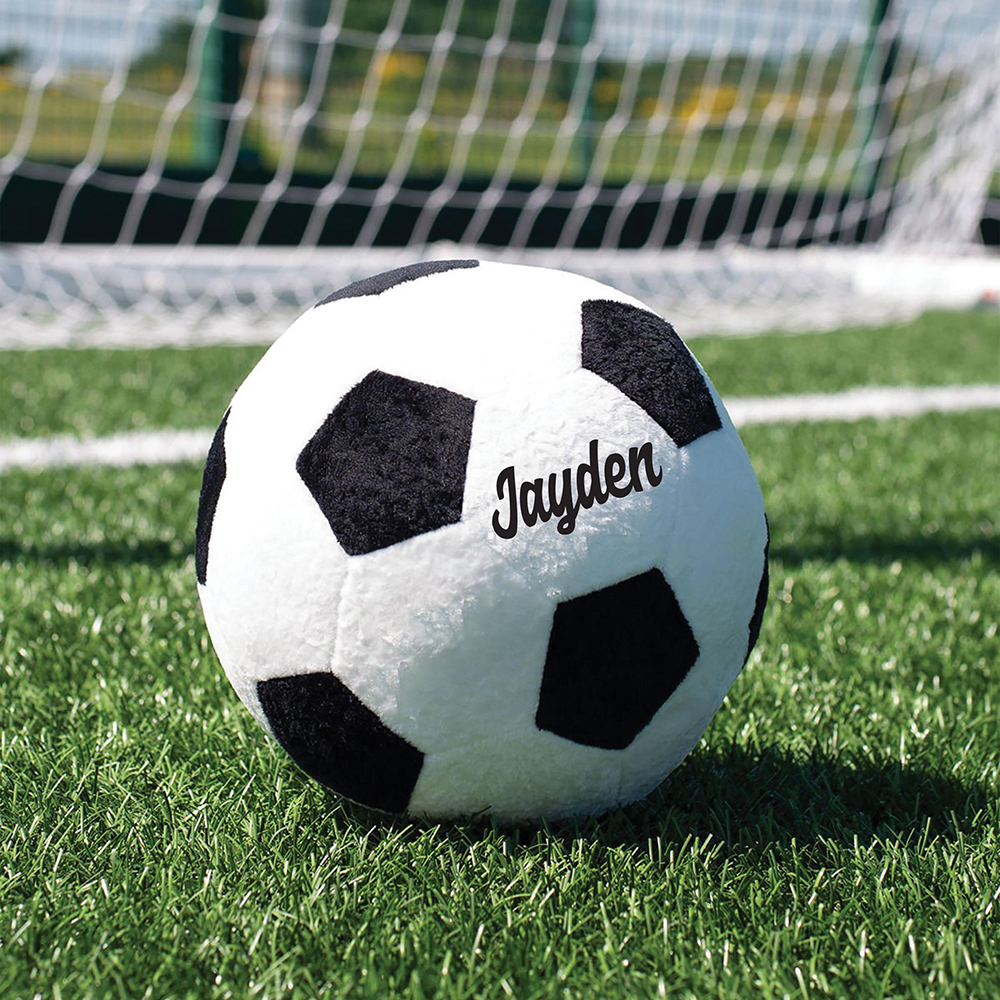 Personalized Kid's Lovely Soft Plush Soccer Ball | CWToy189