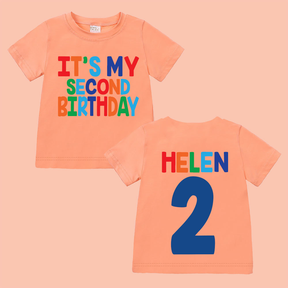 Personalized My First Birthday T-Shirt | inBirth24