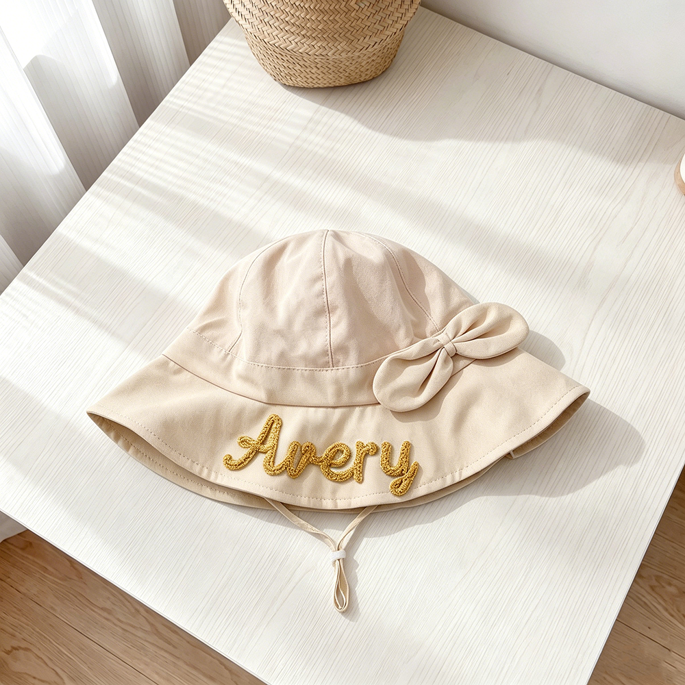 Personalized Lovely Baby Summer Bucket Hat | CWBeach24201