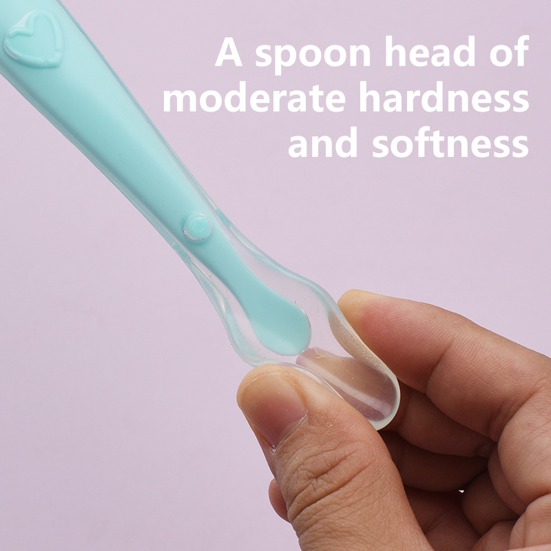 Personalised Baby Custom Silicone Feeding Spoon | CWBaby490