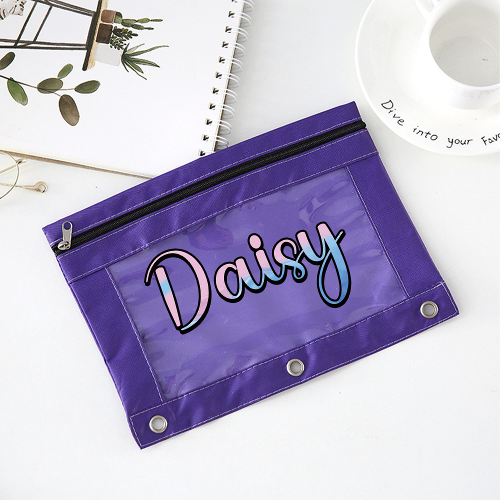 Personalized Custom Name Pencil Pouch | CWPack362