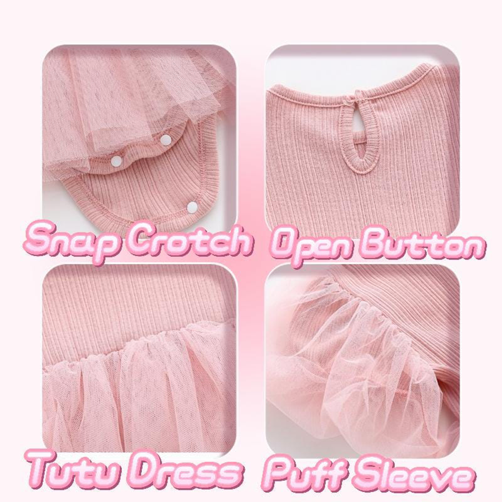 Personalized Hand Embroidered Baby Girl Tutu Dress | CWBaby428