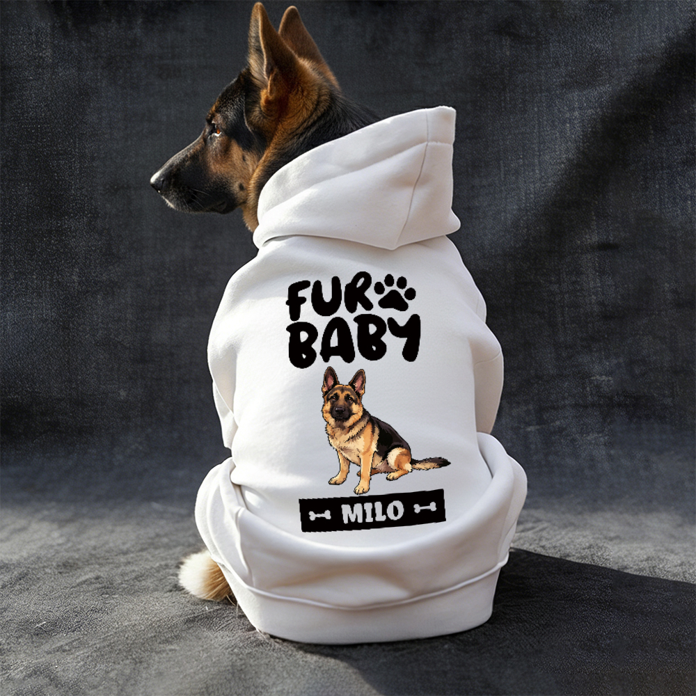 Personalized Funny Pet Portrait Hoodie | BKPet511