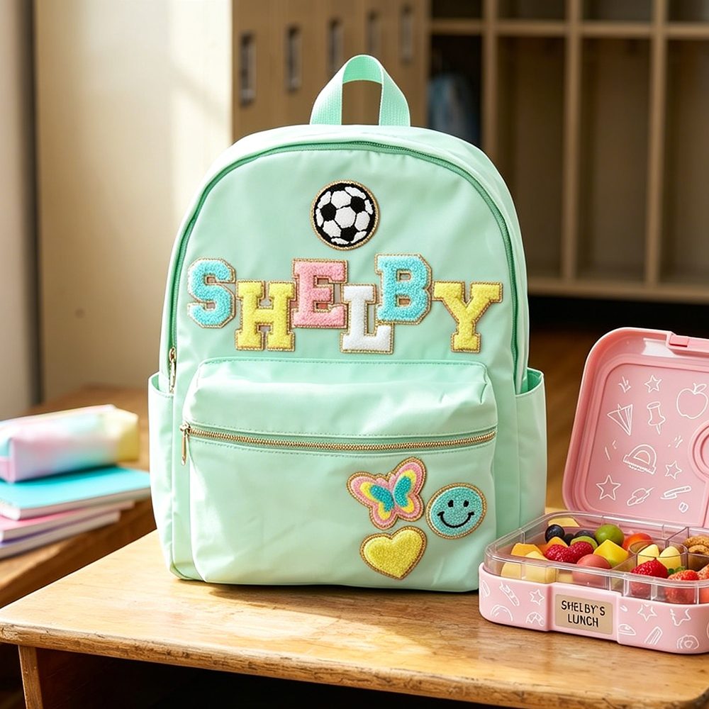 Personalized Hand Patch Kids Lovely Backpack｜CWPack0902