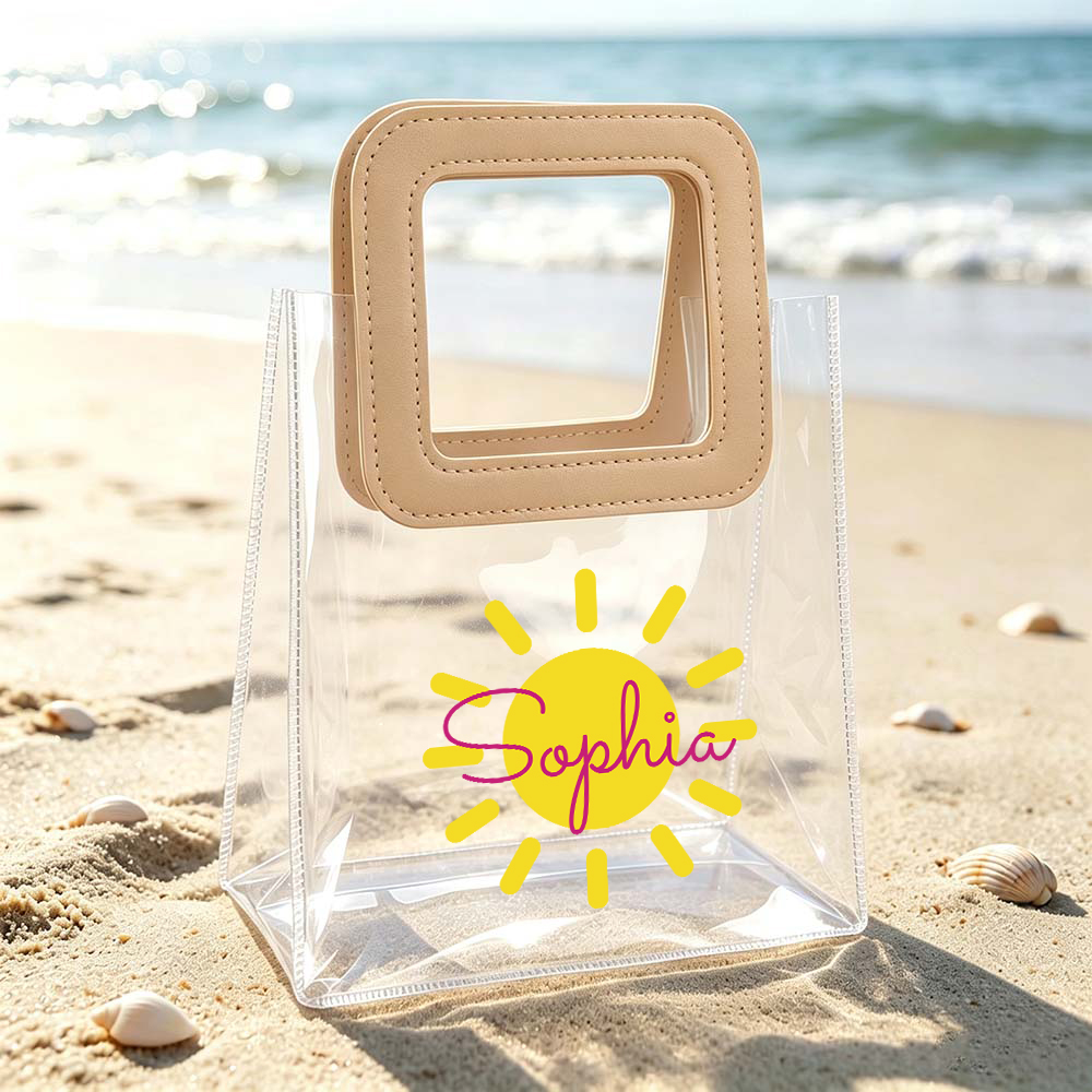 Personalized Kids Beach Party Favor Bags | CWBeach259