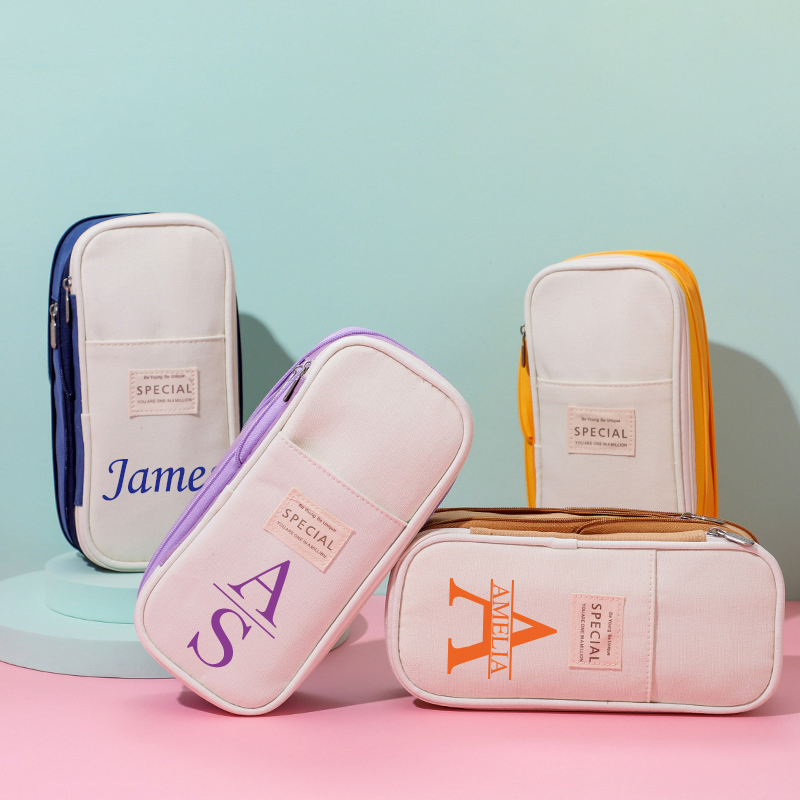 Personalized 4 colors Pencil Pen Case | CWToy58