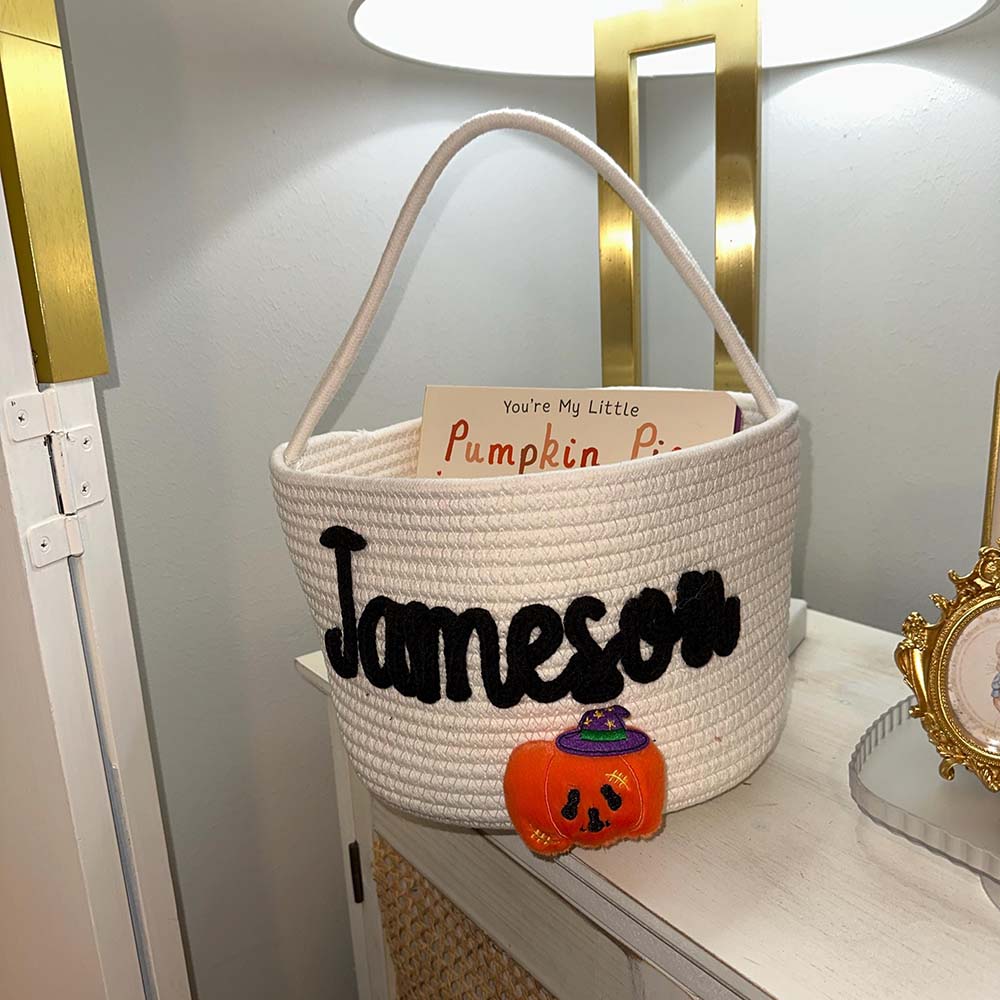 Personalized Halloween Treat Basket | CWHalloween105