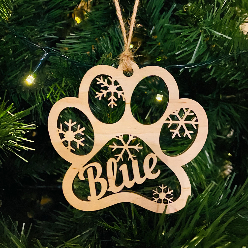 Personalized Wooden Christmas Ornaments | MCGift23