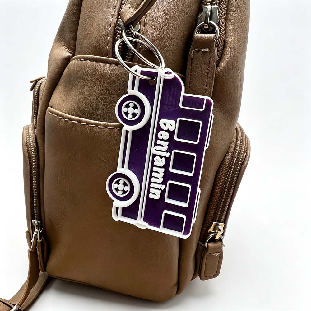 Personalized 3D Printed Backpack Name Tag With Diverse Styles | CWGift106