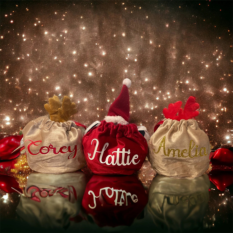 Personalized 6*8 inches Christmas Gift Bag | MCGift42